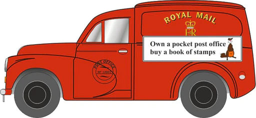 Oxford Diecast 120MM015 - Morris 1000 Van Royal Mail - TT Scale