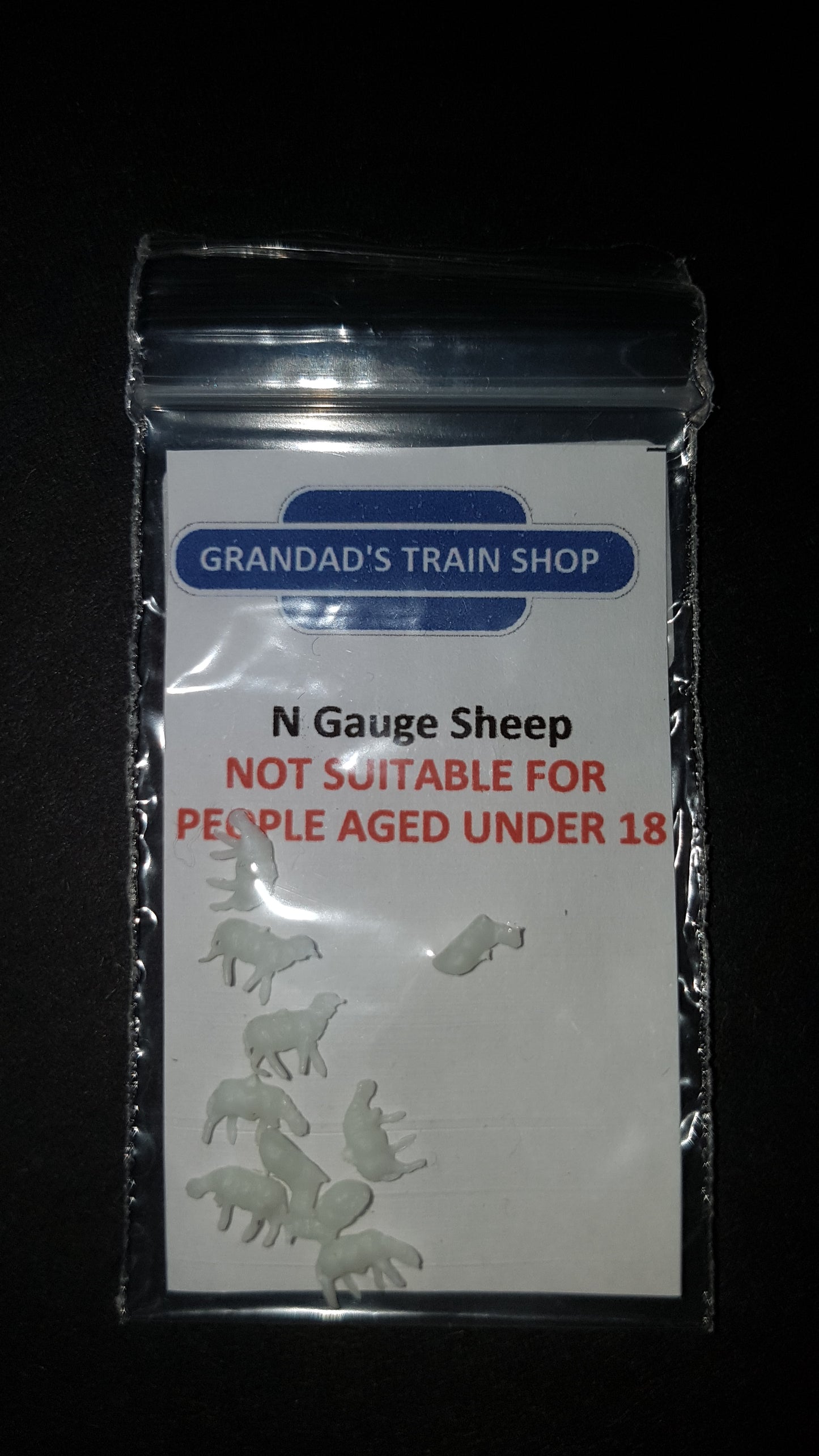N Gauge Sheep (Bag of 10)