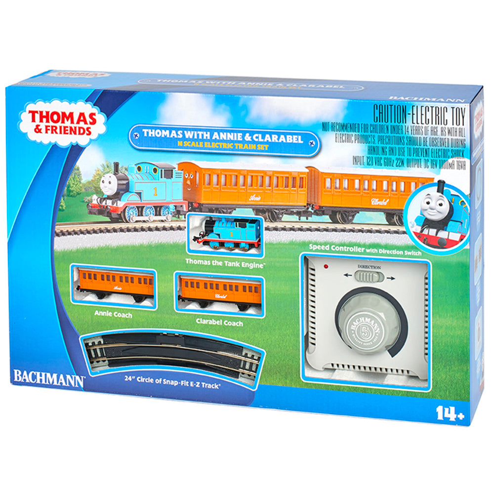 Bachmann 'Thomas & Friends' 24028 - Thomas with Annie & Clarabel Train Set