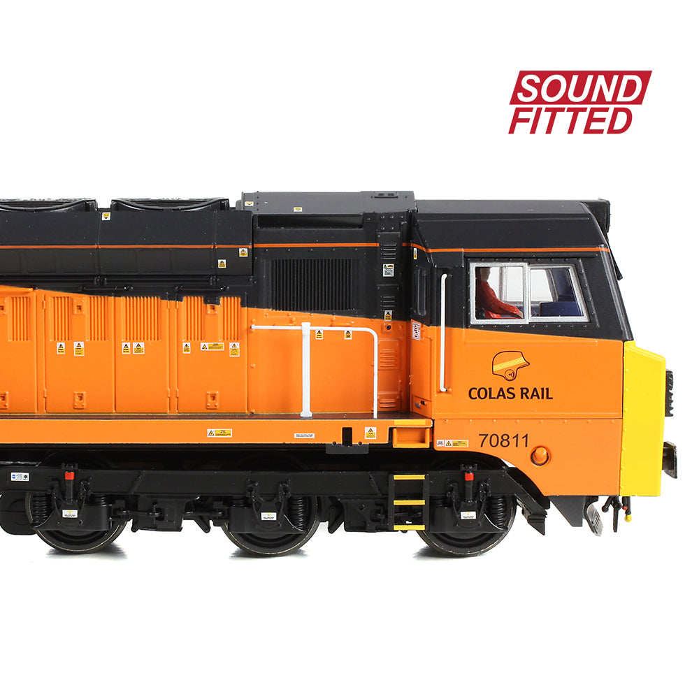Bachmann 31-591ASF - Class 70 with Air Intake Modifications 70811 Colas Rail Freight