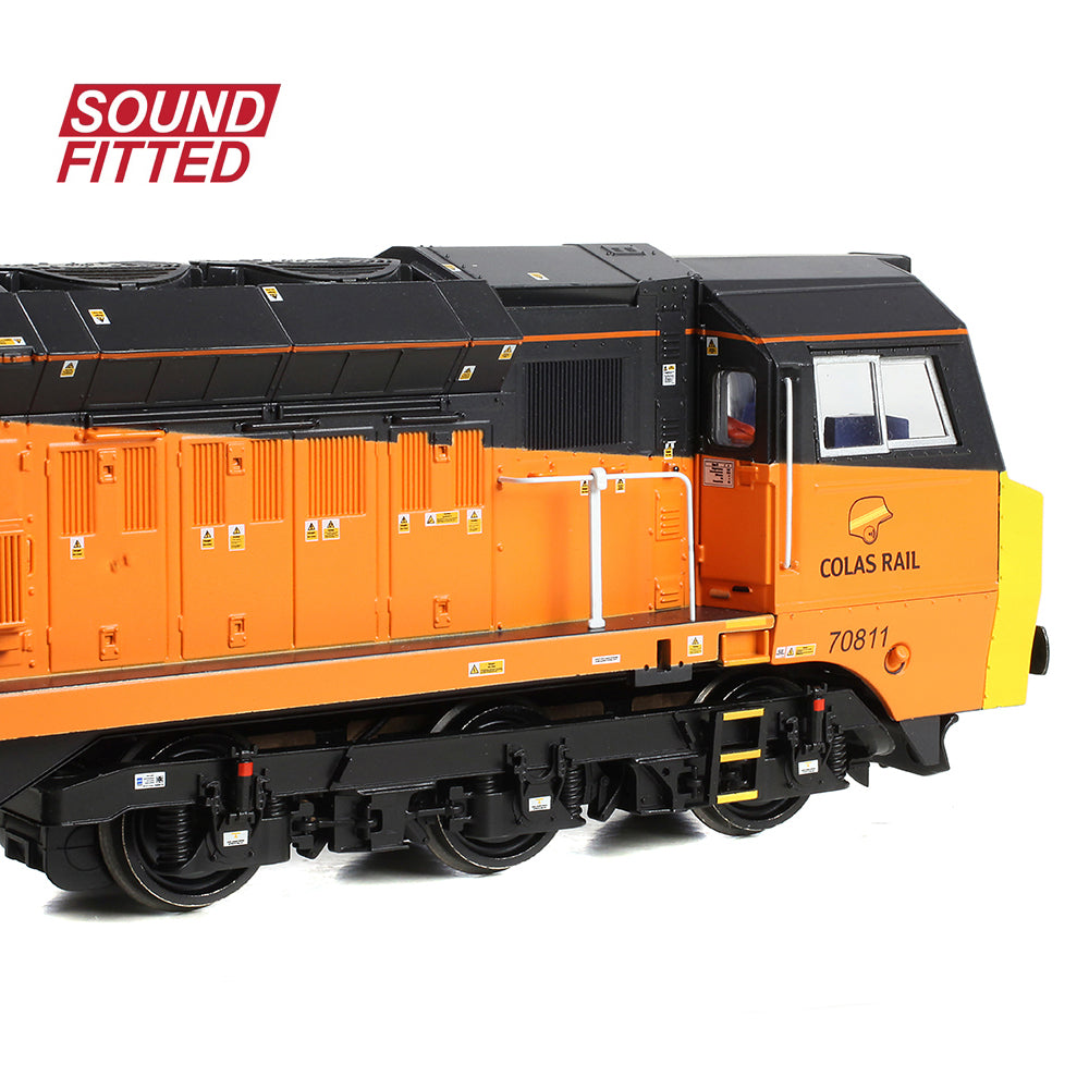 Bachmann 31-591ASF - Class 70 with Air Intake Modifications 70811 Colas Rail Freight