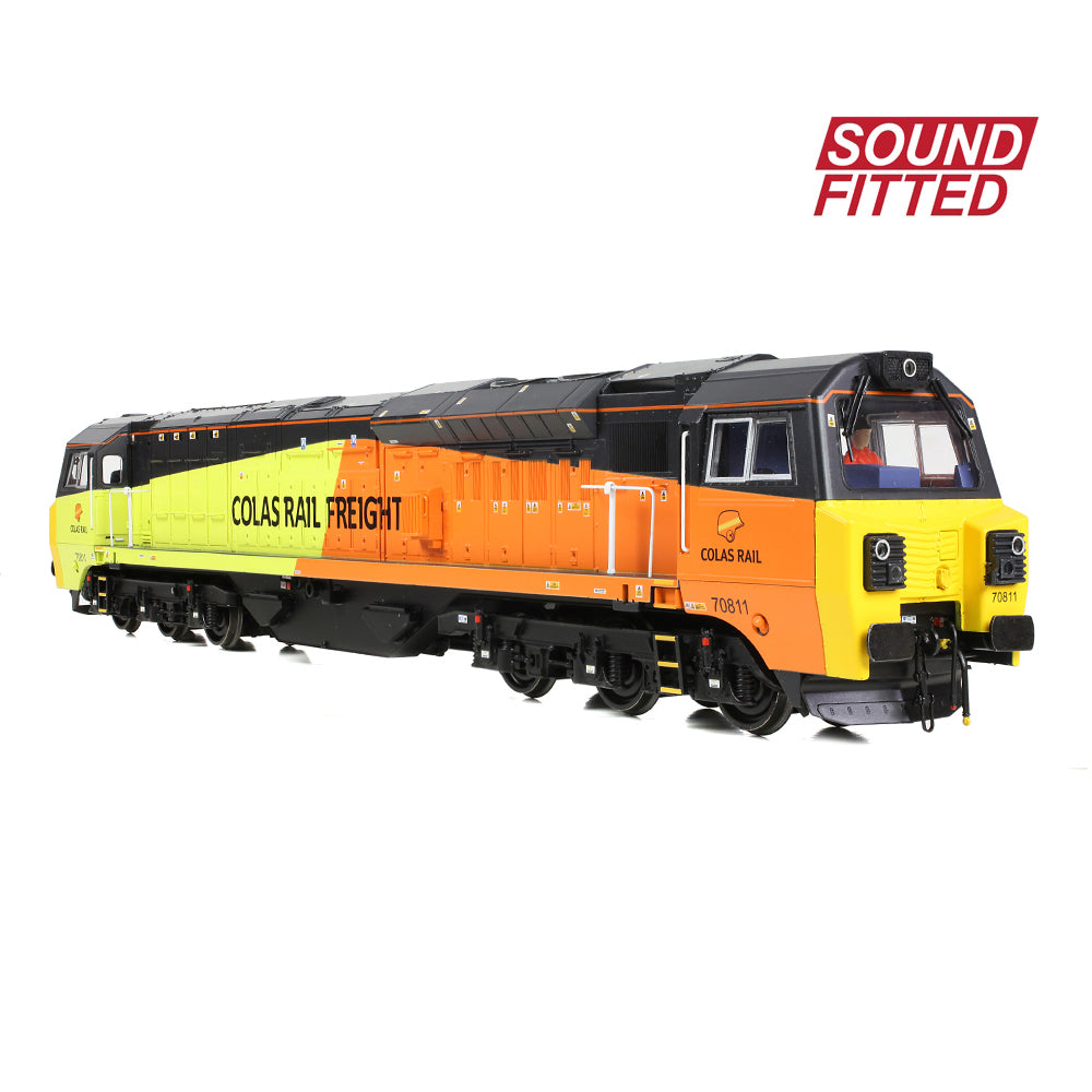 Bachmann 31-591ASF - Class 70 with Air Intake Modifications 70811 Colas Rail Freight