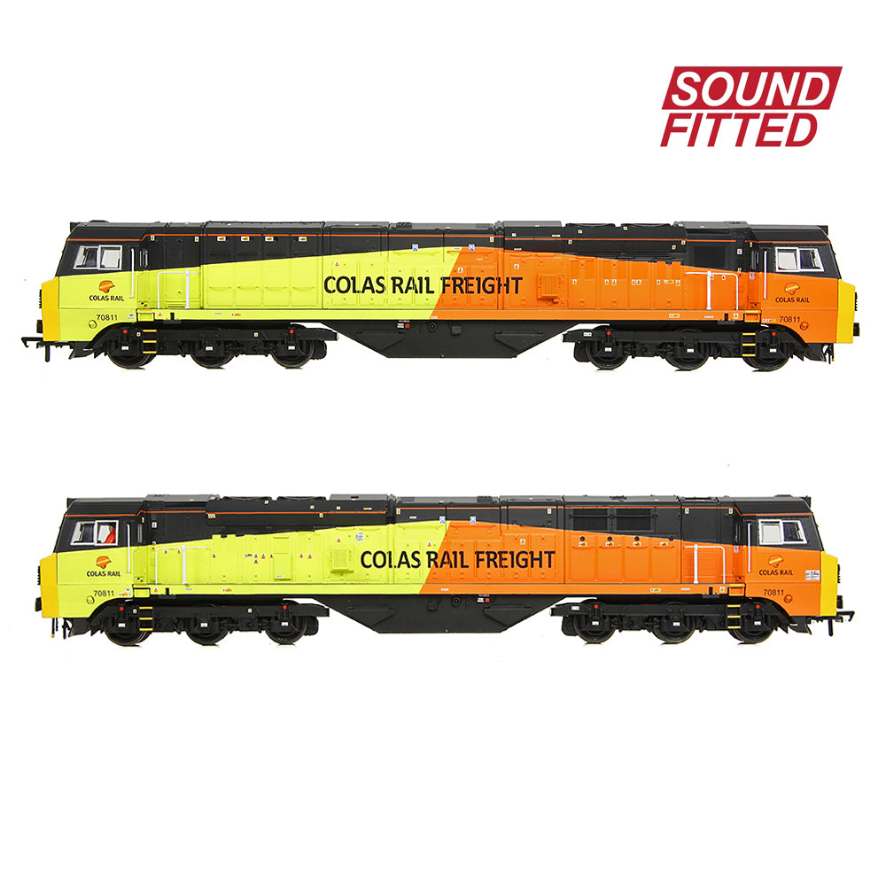 Bachmann 31-591ASF - Class 70 with Air Intake Modifications 70811 Colas Rail Freight
