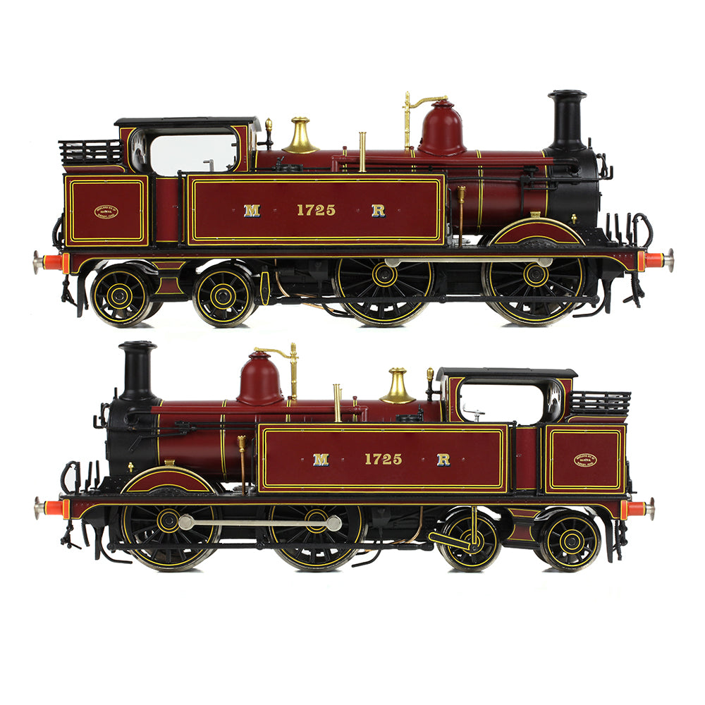 Bachmann 31-740A - MR 1532 Tank 1725 Midland Railway Crimson Lake