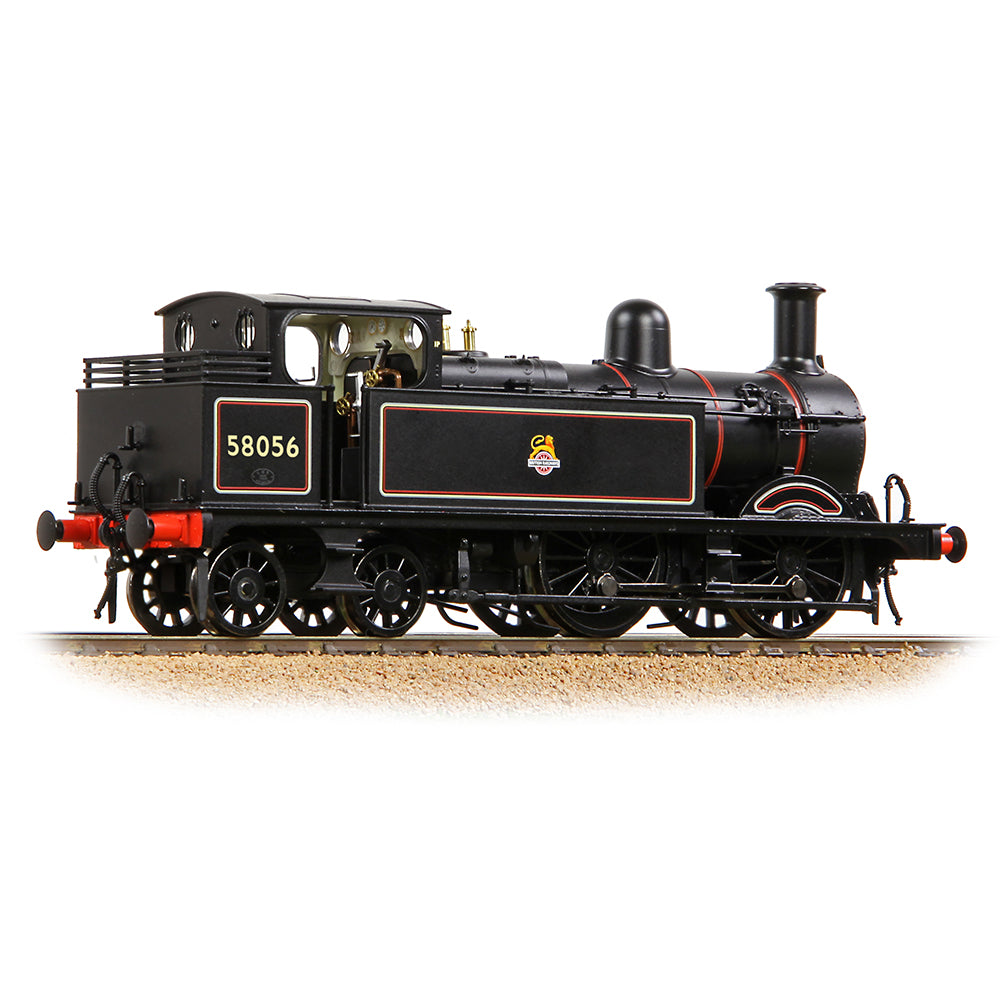 Bachmann 31-742B - MR 1532 (1P) Tank 58056 BR Lined Black (Early Emblem)