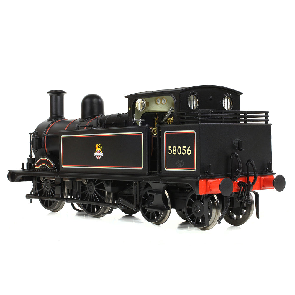 Bachmann 31-742B - MR 1532 (1P) Tank 58056 BR Lined Black (Early Emblem)
