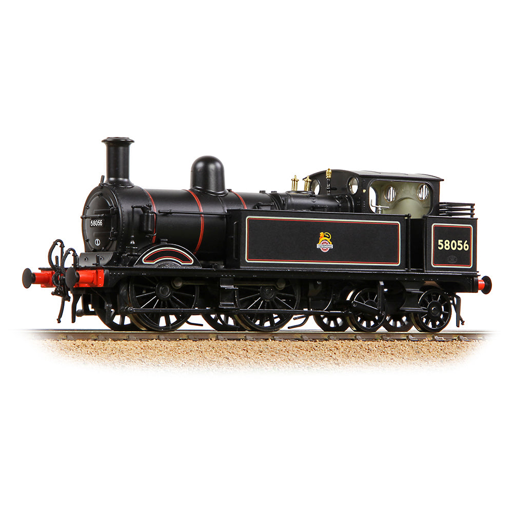 Bachmann 31-742B - MR 1532 (1P) Tank 58056 BR Lined Black (Early Emblem)