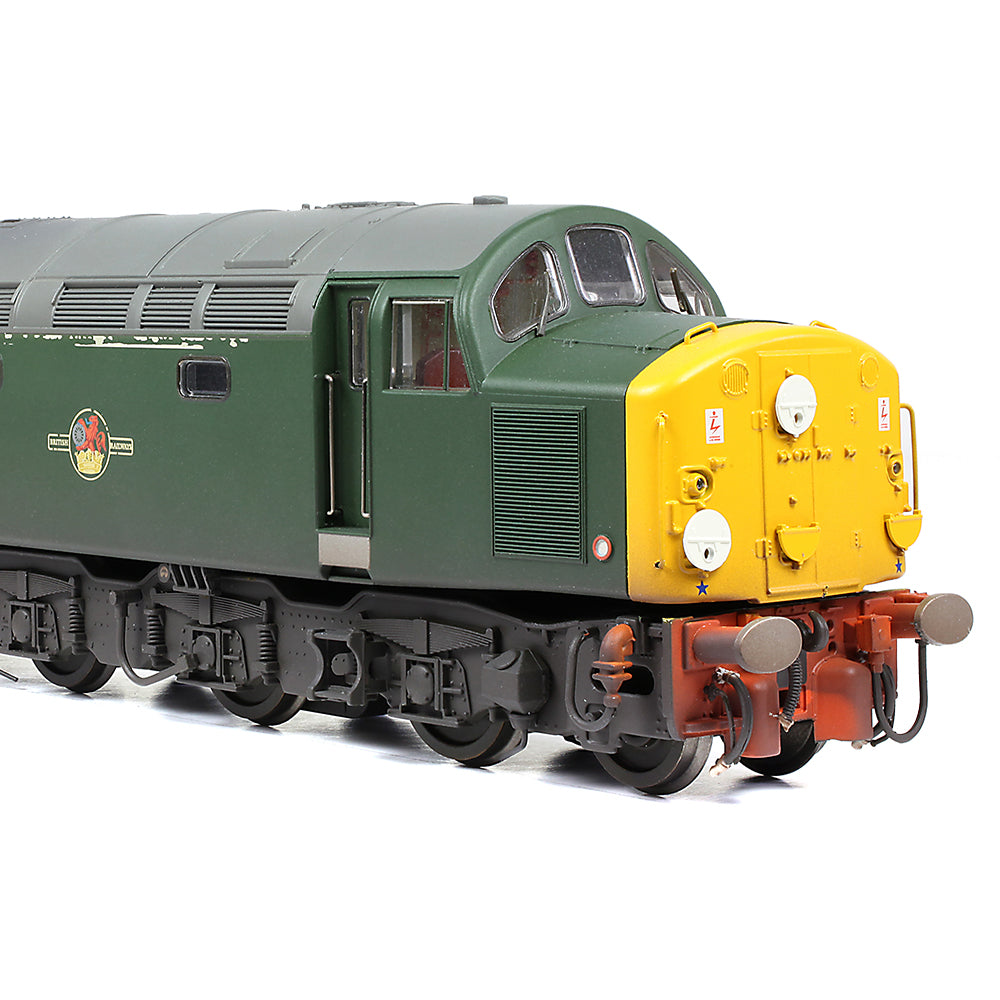 Bachmann 32-492 - Class 40 Diesel 40039 BR Green Full Yellow Ends (Weathered)