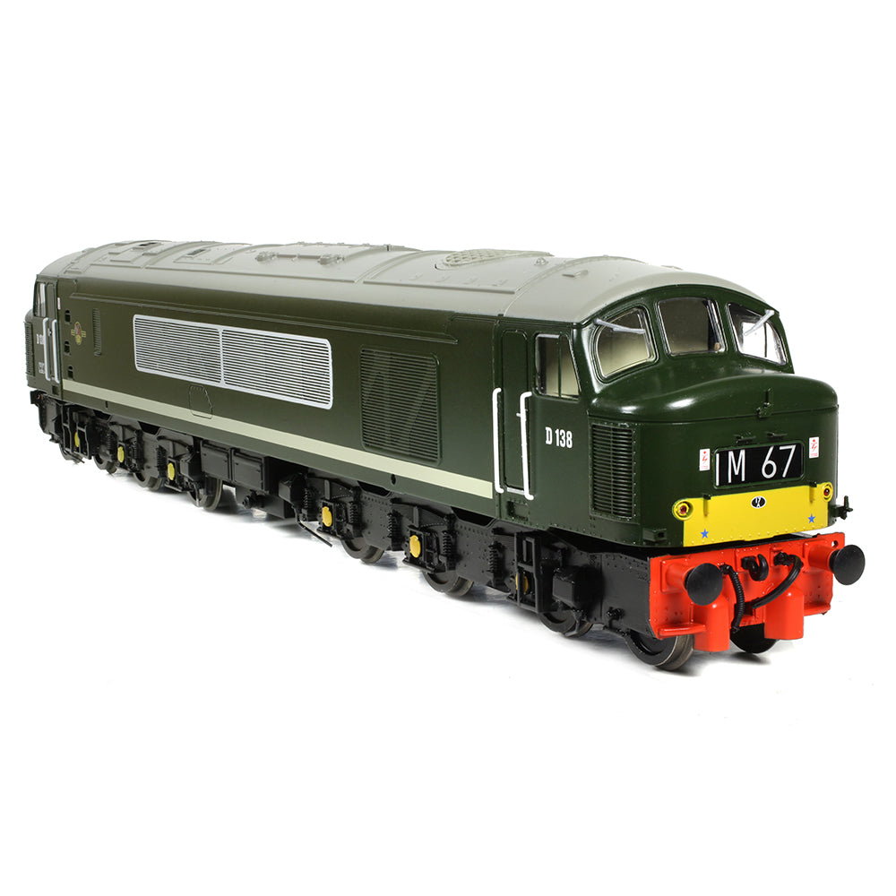 Bachmann 32-702A - Class 46 D138 BR Green (Small Yellow Panels)