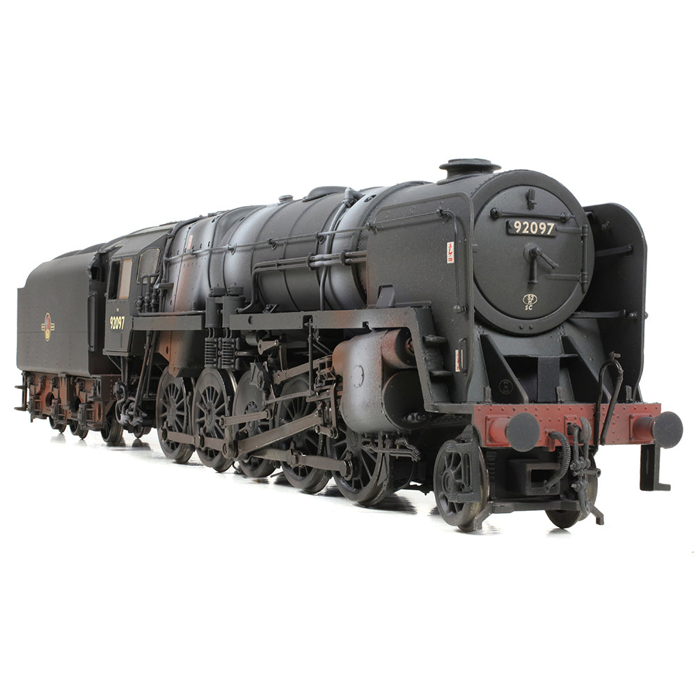 Bachmann 32-862 - BR Standard 9F Class (Tyne Dock) 92060 BR Black Late Crest (Weathered)