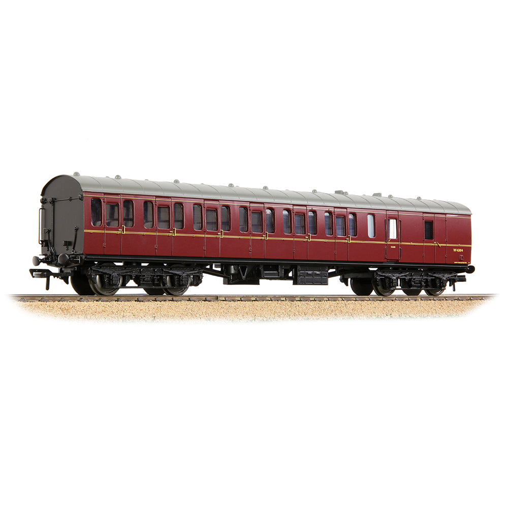 Bachmann 34-630C - BR Mk1 57ft 'Suburban' BS Brake Second BR Maroon