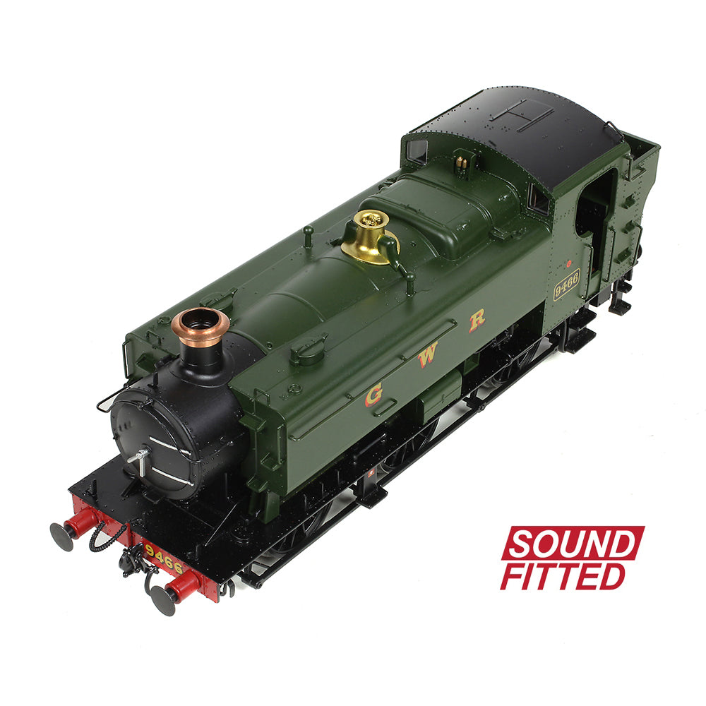 Bachmann 35-025BSF - 94XX Class Pannier Tank 9466 GWR Green SOUND FITTED