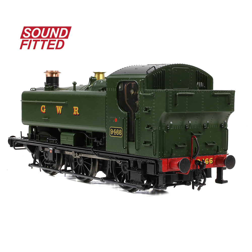 Bachmann 35-025BSF - 94XX Class Pannier Tank 9466 GWR Green SOUND FITTED