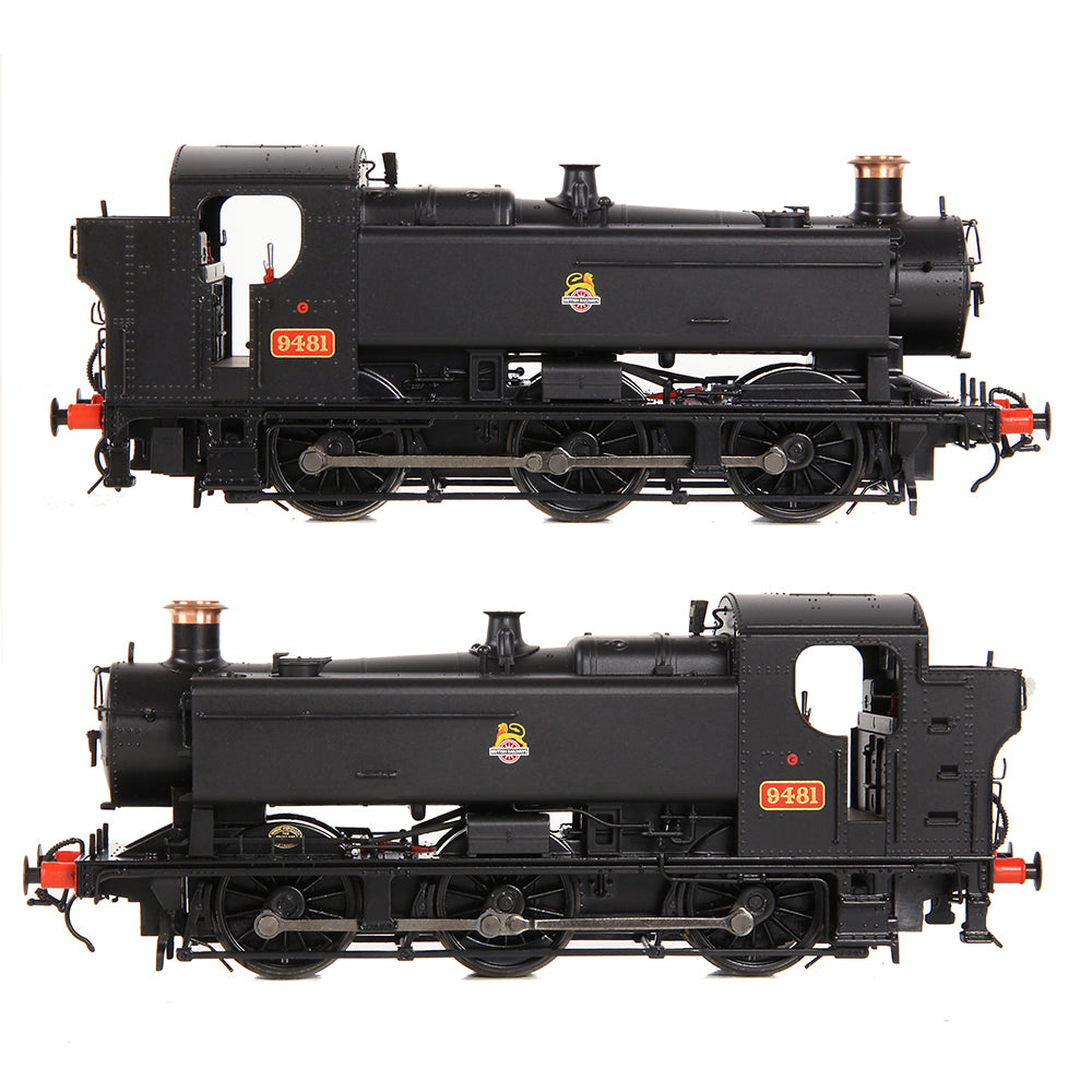 Bachmann 35-026A - 94XX Class Pannier Tank 9481 BR Black Early Emblem
