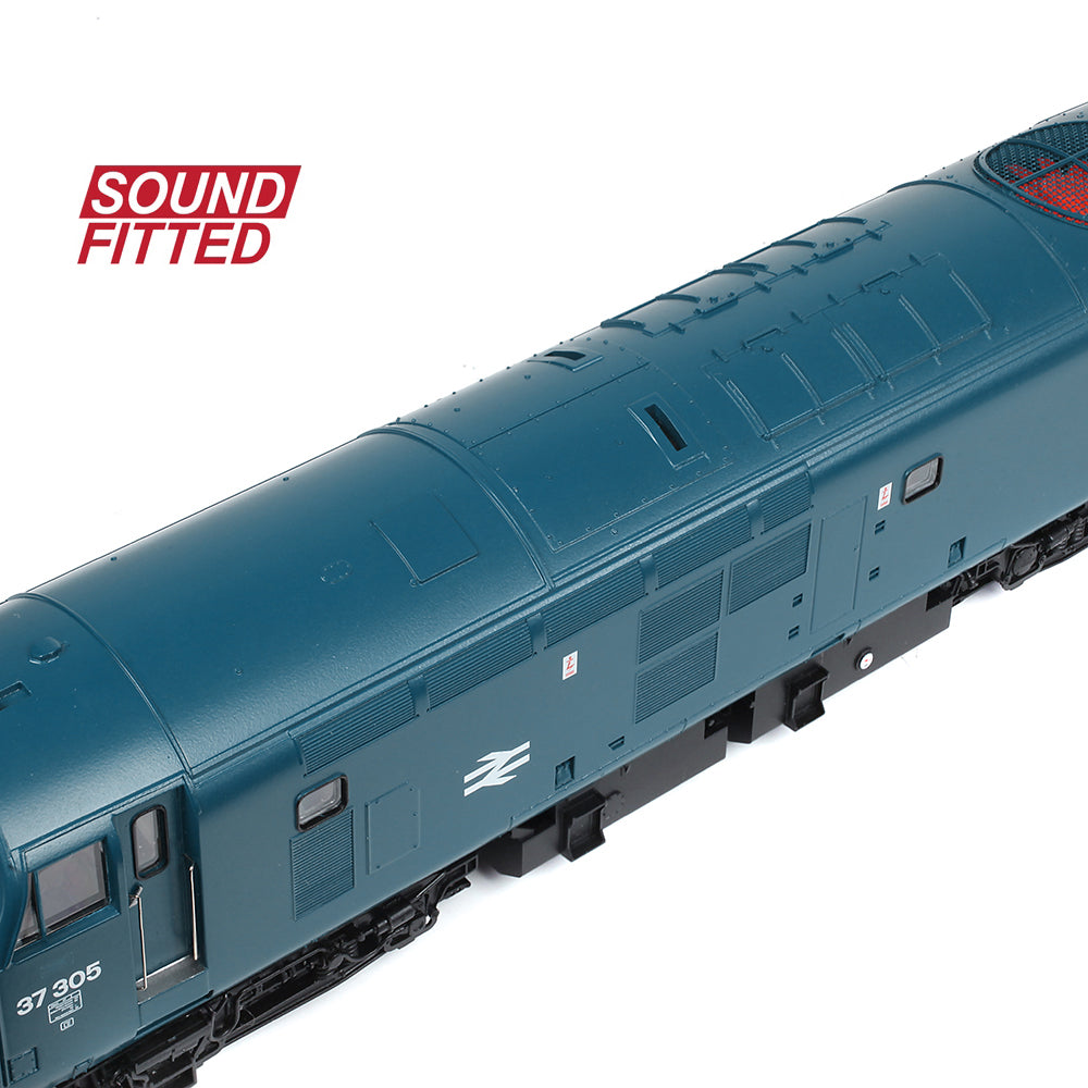 Bachmann 35-303SF - Class 37/0 37305 BR Blue (Sound Fitted)