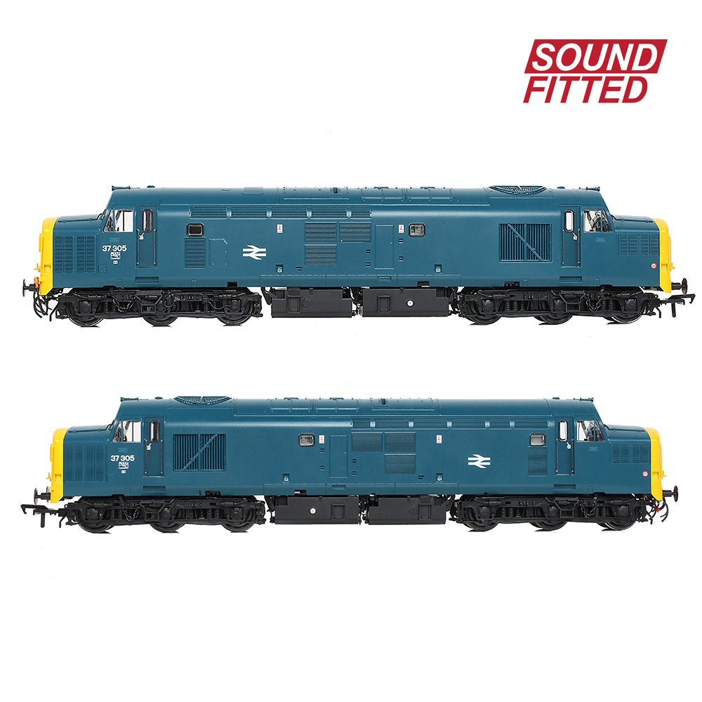 Bachmann 35-303SF - Class 37/0 37305 BR Blue (Sound Fitted)