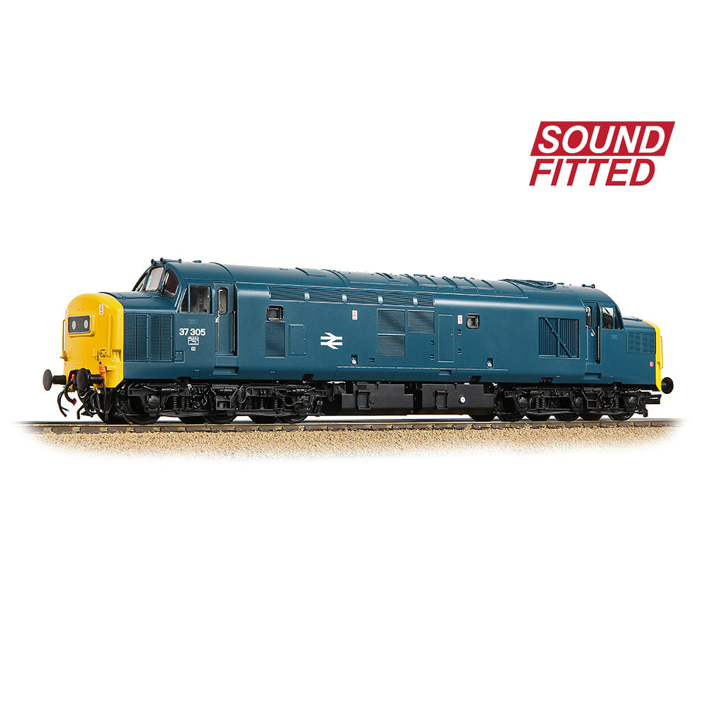 Bachmann 35-303SF - Class 37/0 37305 BR Blue (Sound Fitted)