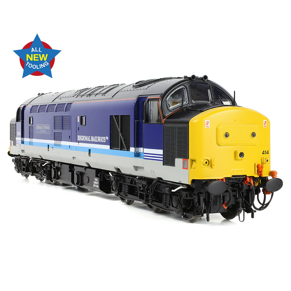 Bachmann 35-338 - Class 37/4 37414 'Cathays C&W Works 1846-1993' BR Regional Railways