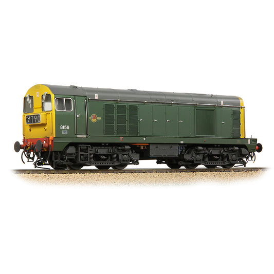 Bachmann 35-360 - Class 20/0 8156 BR Green (Full Yellow Ends) (Weathered)