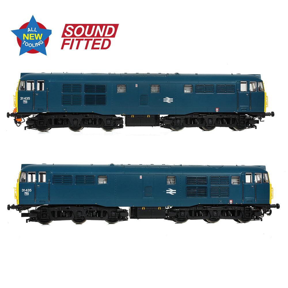 Bachmann 35-825SF - Class 31/4 Refurbished 31435 BR Blue