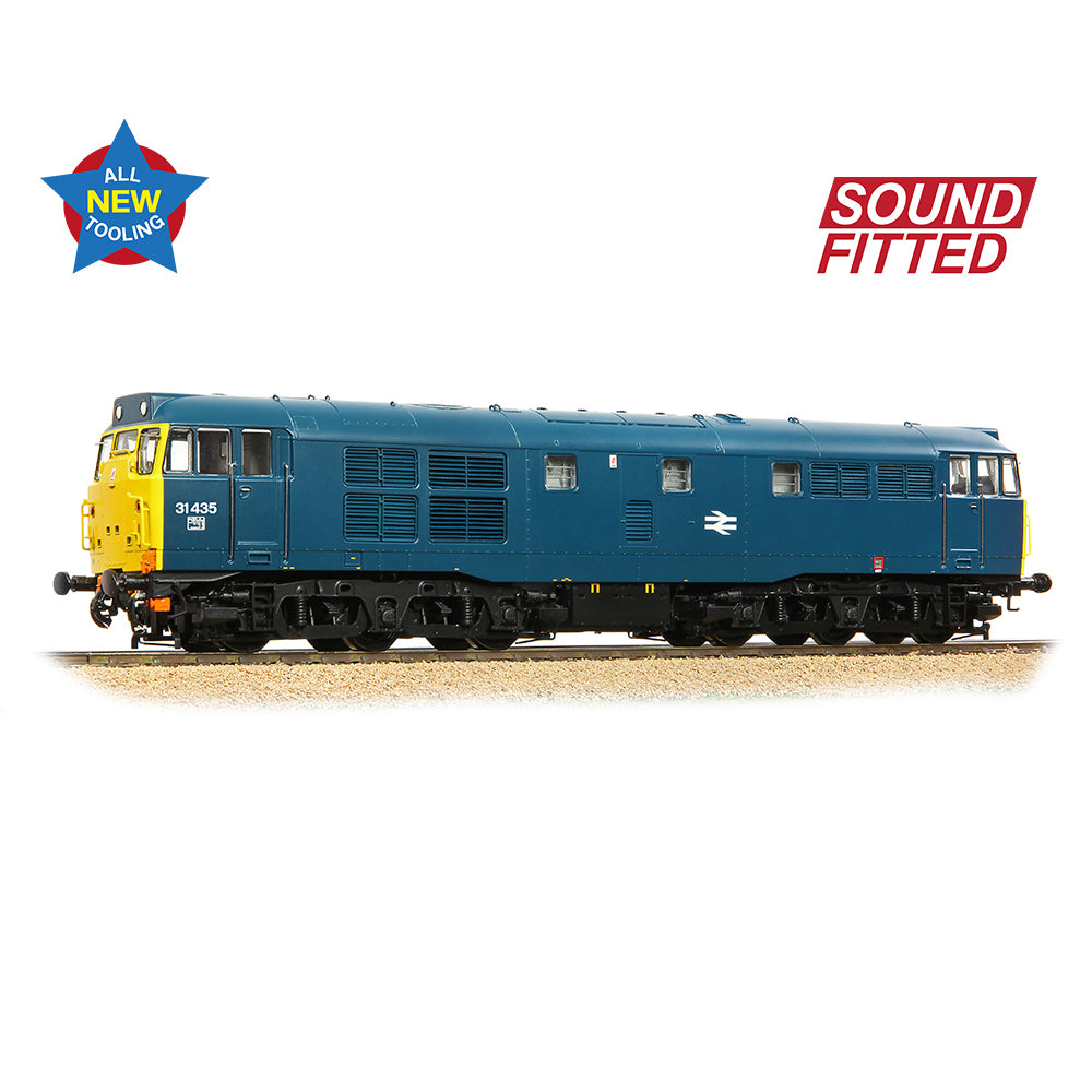 Bachmann 35-825SF - Class 31/4 Refurbished 31435 BR Blue