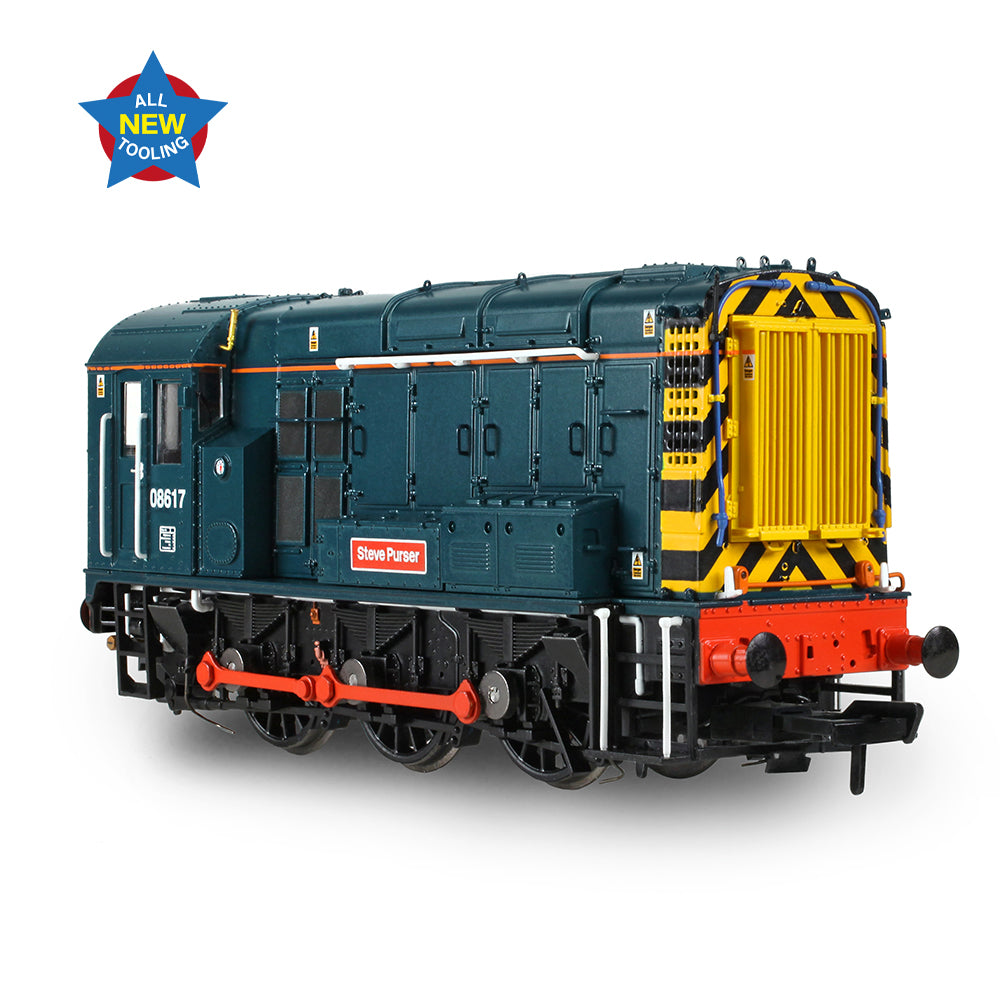 Bachmann 35-915 - Class 08 08617 'Steve Purser' BR Blue