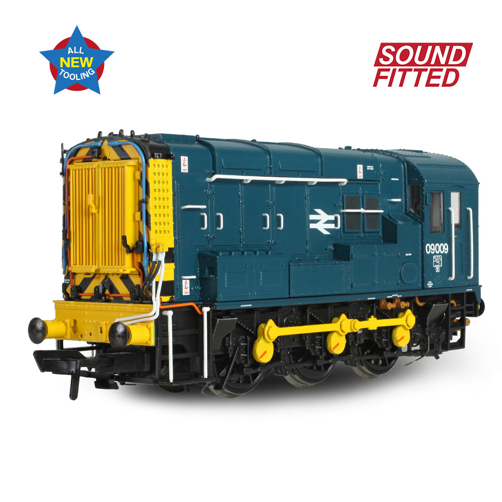 Bachmann 35-921SF - Class 09 09009 BR Blue (Wasp Stripes)