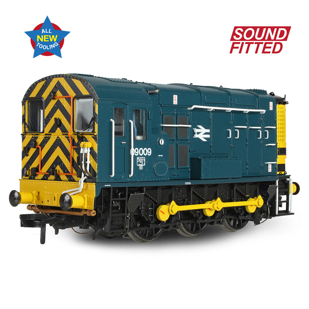 Bachmann 35-921SF - Class 09 09009 BR Blue (Wasp Stripes)