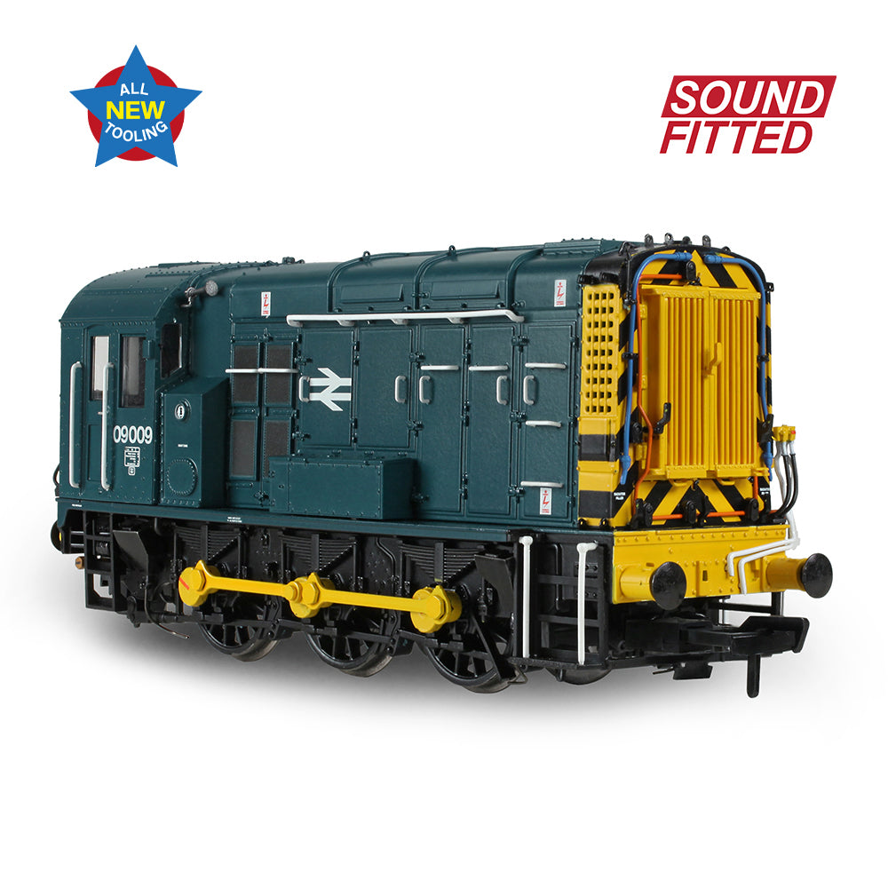 Bachmann 35-921SF - Class 09 09009 BR Blue (Wasp Stripes)