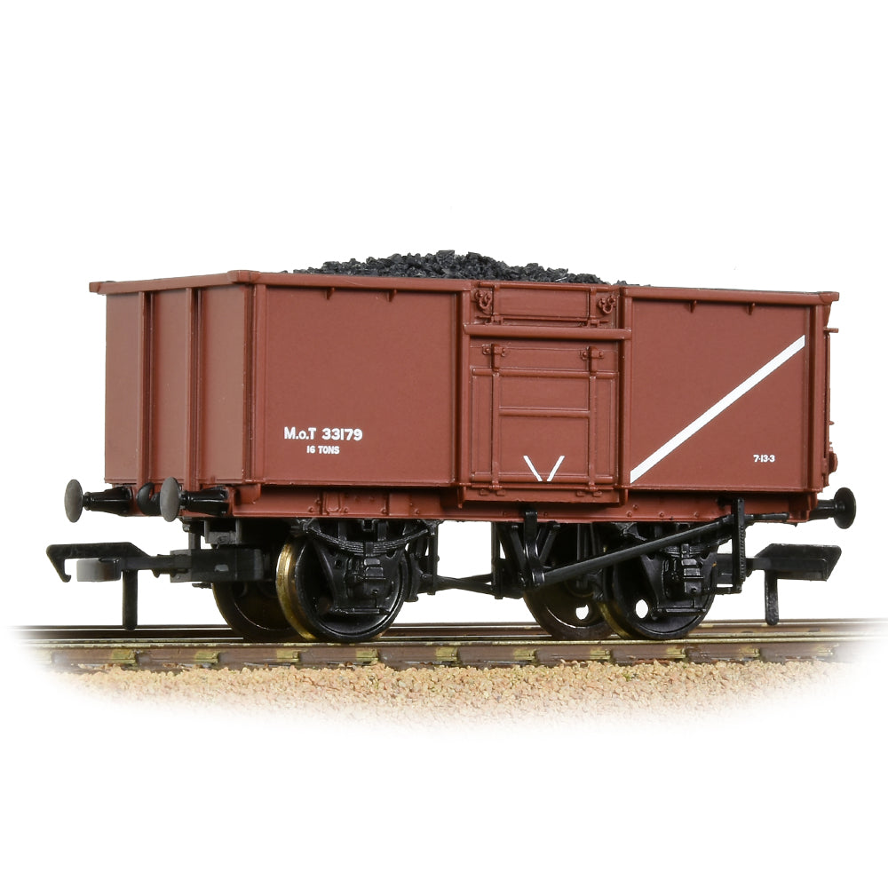Bachmann 37-376D - 16 Ton Steel Mineral Wagon MOT Bauxite with Load