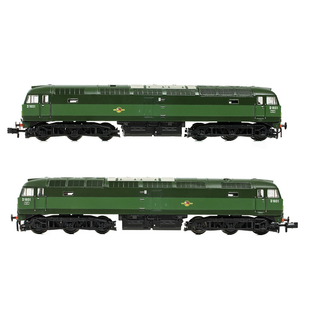 Graham Farish 371-825E - Class 47/0 D1601 BR Green (Small Yellow Panels)