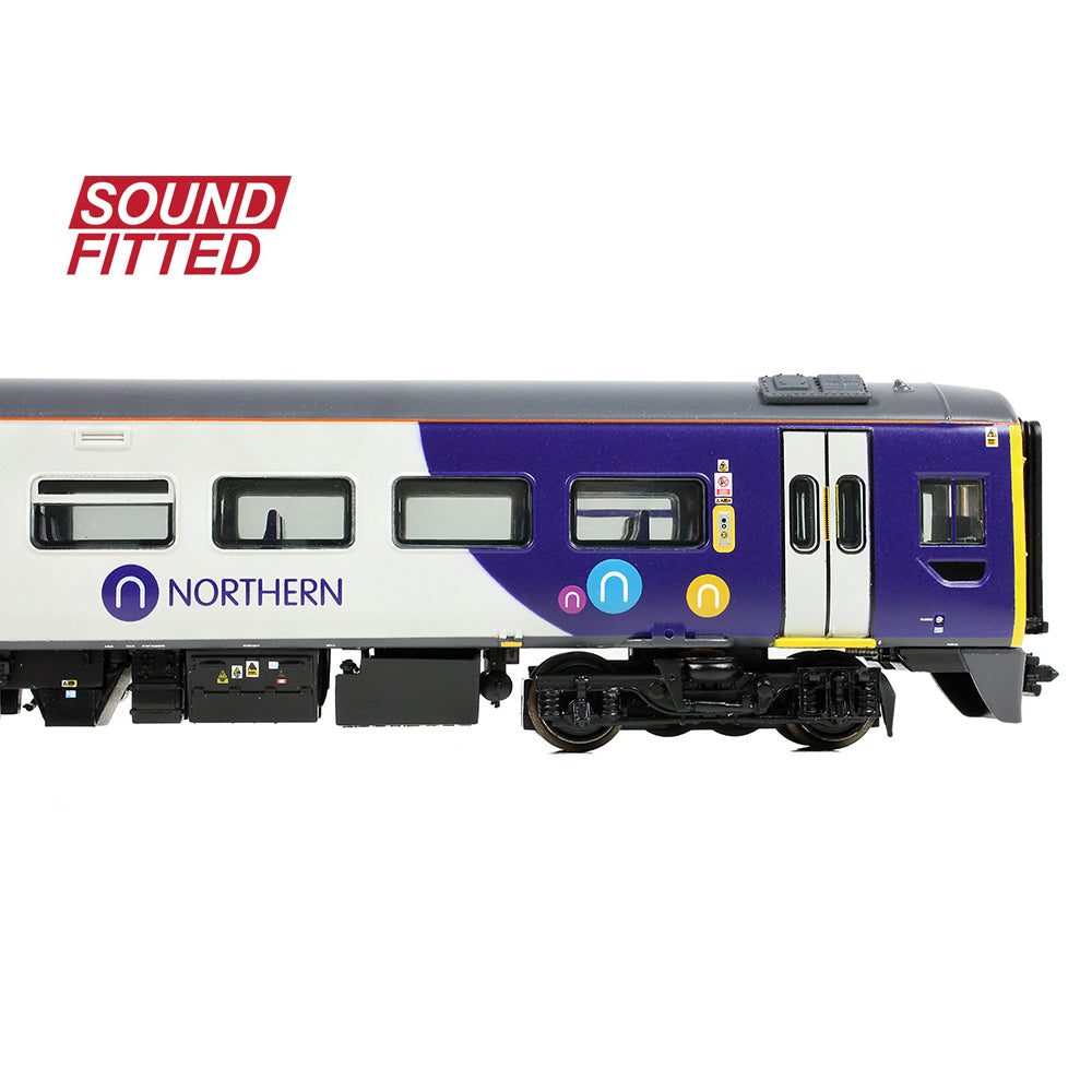 Graham Farish 371-858ASF - Class 158 2-Car DMU 158861 Northern (SOUND FITTED)