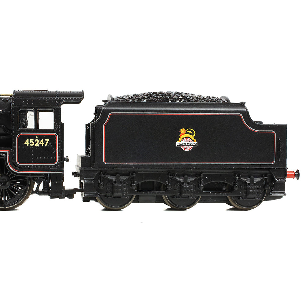Graham Farish 372-136B - LMS Stanier Class 5 with Welded Tender 45247 BR Lined Black (Early Emblem)