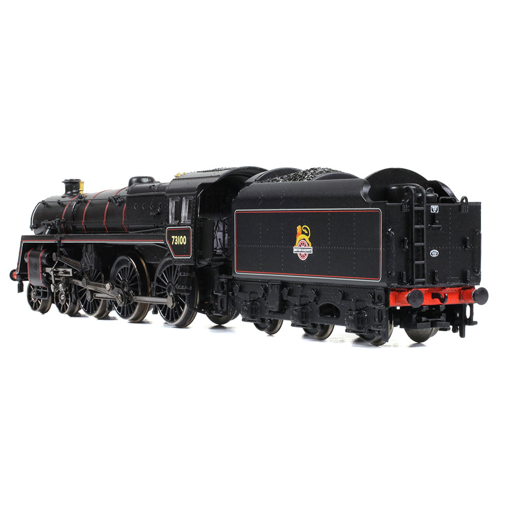 Graham Farish 372-727B - BR Standard Class 5MT 73100 BR Lined Black Early Emblem