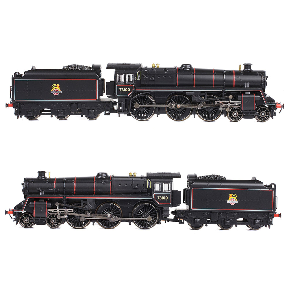 Graham Farish 372-727B - BR Standard Class 5MT 73100 BR Lined Black Early Emblem