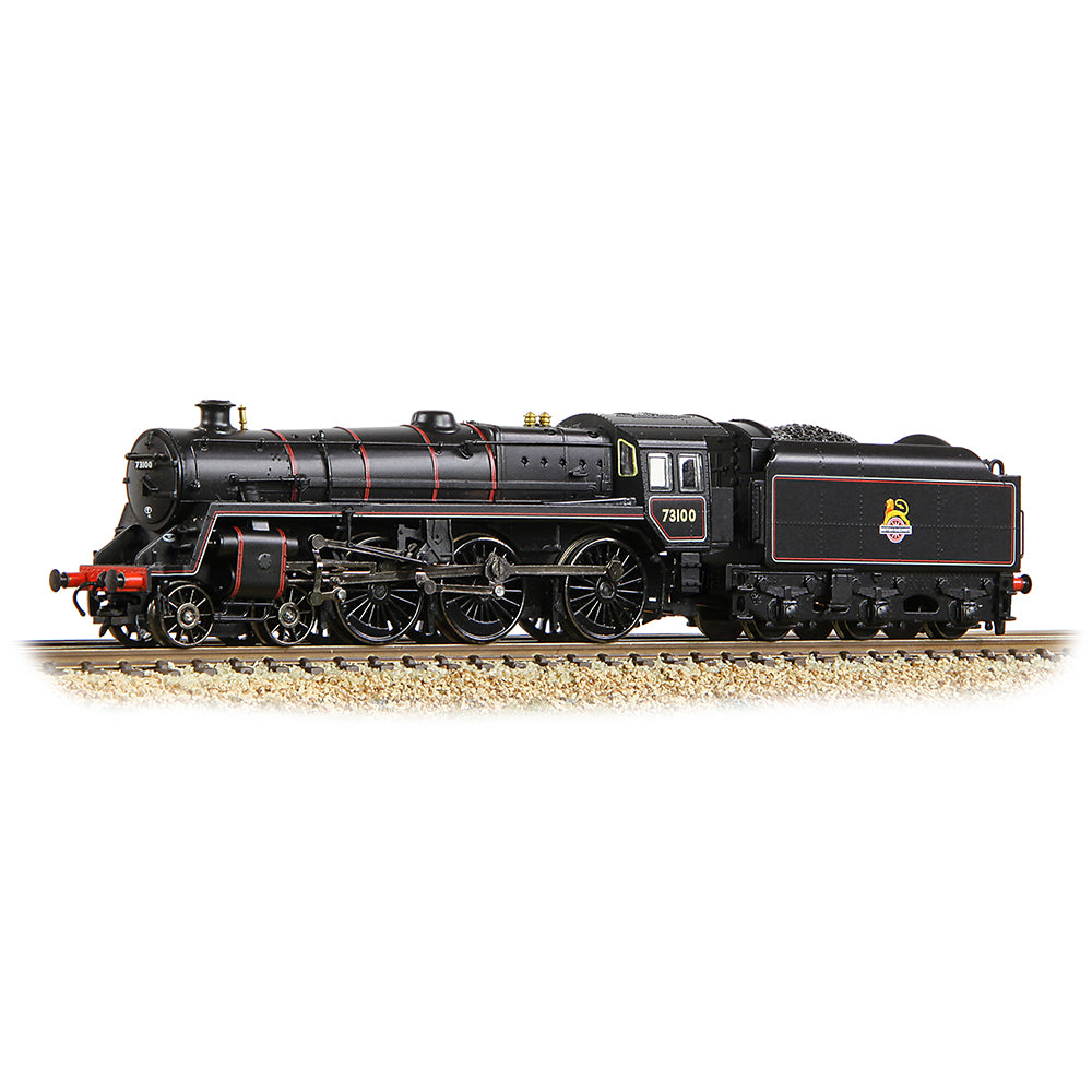 Graham Farish 372-727B - BR Standard Class 5MT 73100 BR Lined Black Early Emblem
