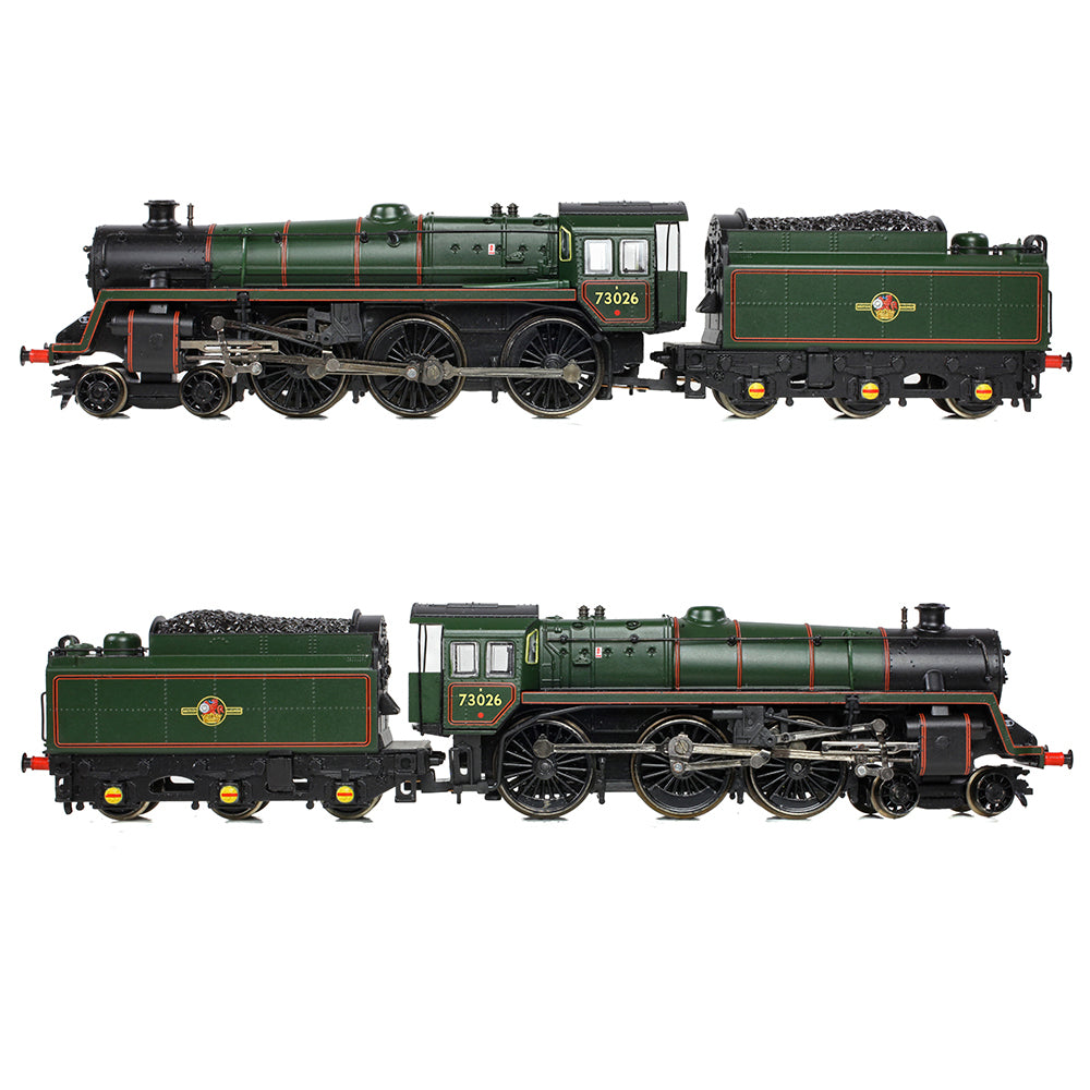 Graham Farish 372-728B - BR Standard Class 5MT 73026 BR Lined Green Late Crest