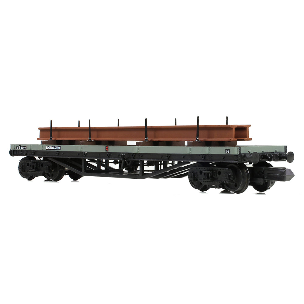 Graham Farish 373-926E - 30 Ton Bogie Bolster BR Grey With Load