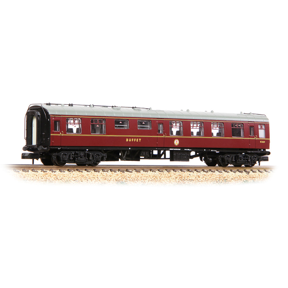 Graham Farish 374-107B - BR Mk1 RMB Restaurant Miniature Buffet BR Maroon