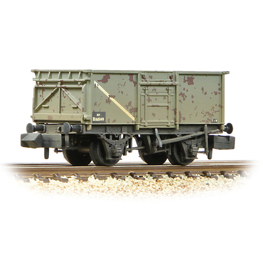 Graham Farish 377-227H - BR 16T Steel Mineral Wagon BR Grey [W]