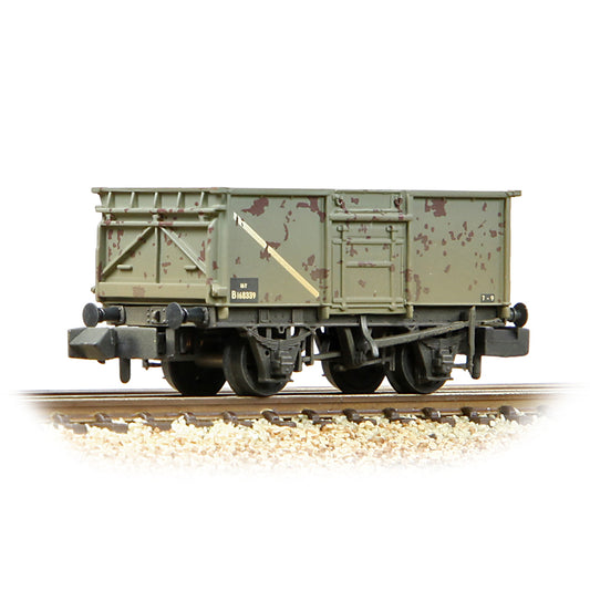 Graham Farish 377-227J - BR 16T Steel Mineral Wagon BR Grey [W]