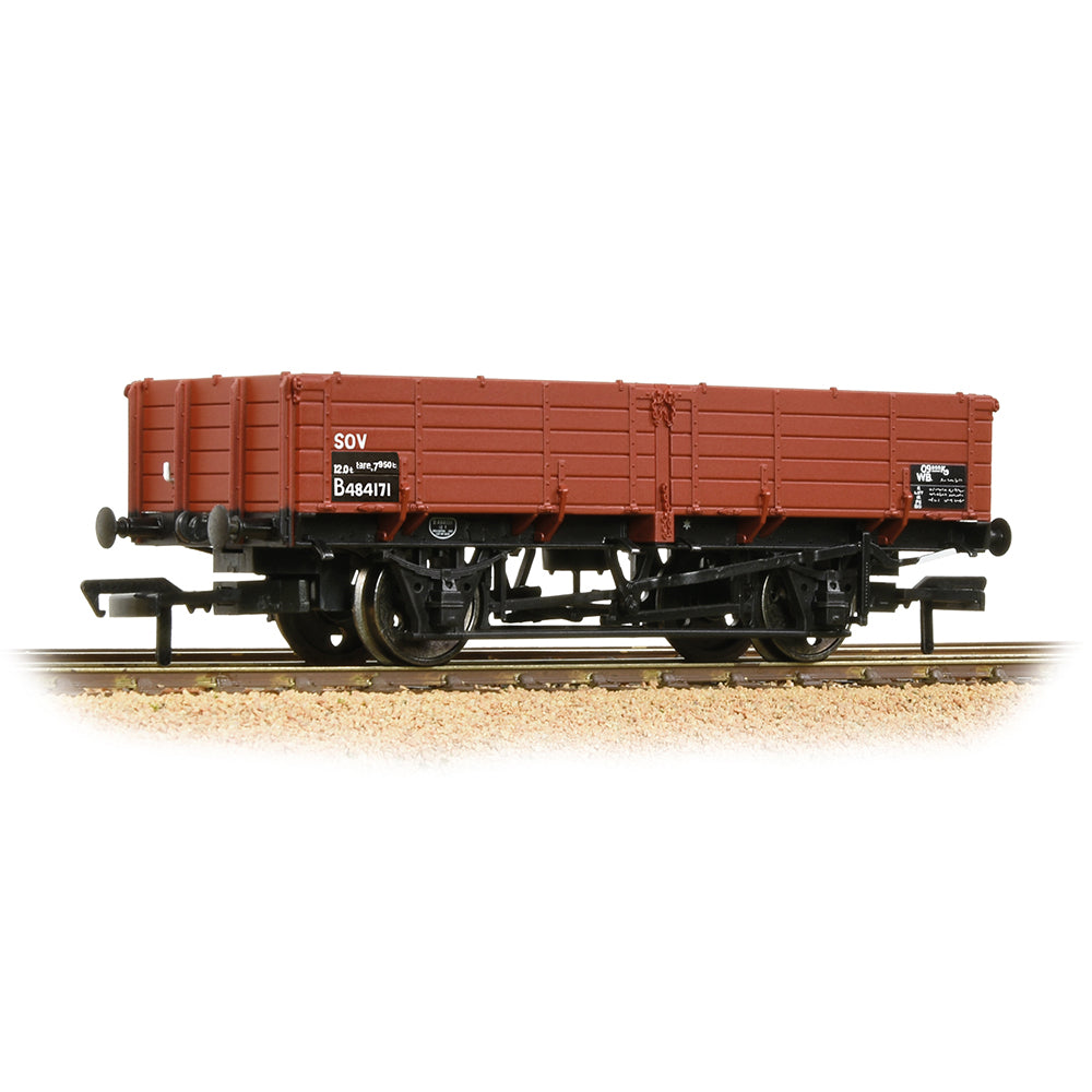 Bachmann 38-703 - BR 12T Pipe Wagon BR Bauxite (TOPS)