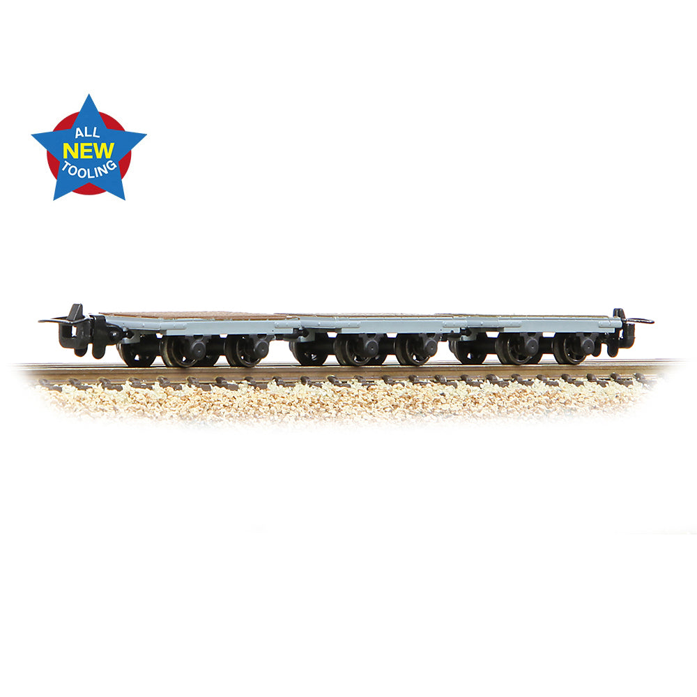 Bachmann Narrow Gauge 393-225 - Set of Dinorwic Slate Wagons Grey