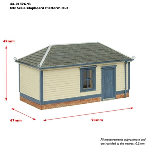 Bachmann 44-0189G - Clapboard Platform Hut - Green