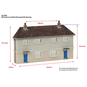 Bachmann 44-0202 - Low Relief Municipal Reinforced Concrete Housing