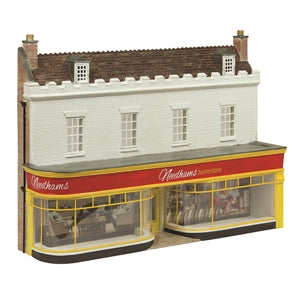 Bachmann 44-0222R - Low Relief Department Store Red
