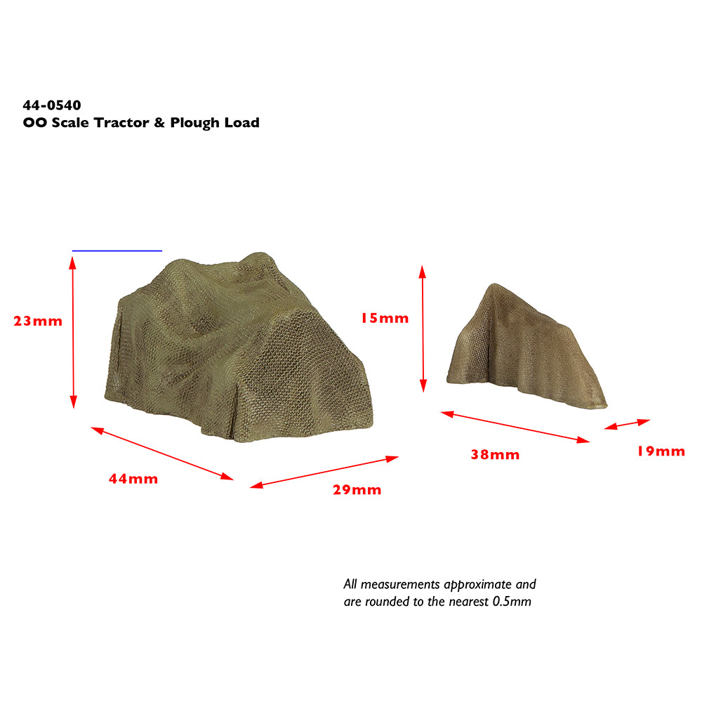 Bachmann 44-0540 - Tarpaulin Tractor & Plough Load