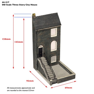 Bachmann 44-217 - Low Relief 3 Storey City House