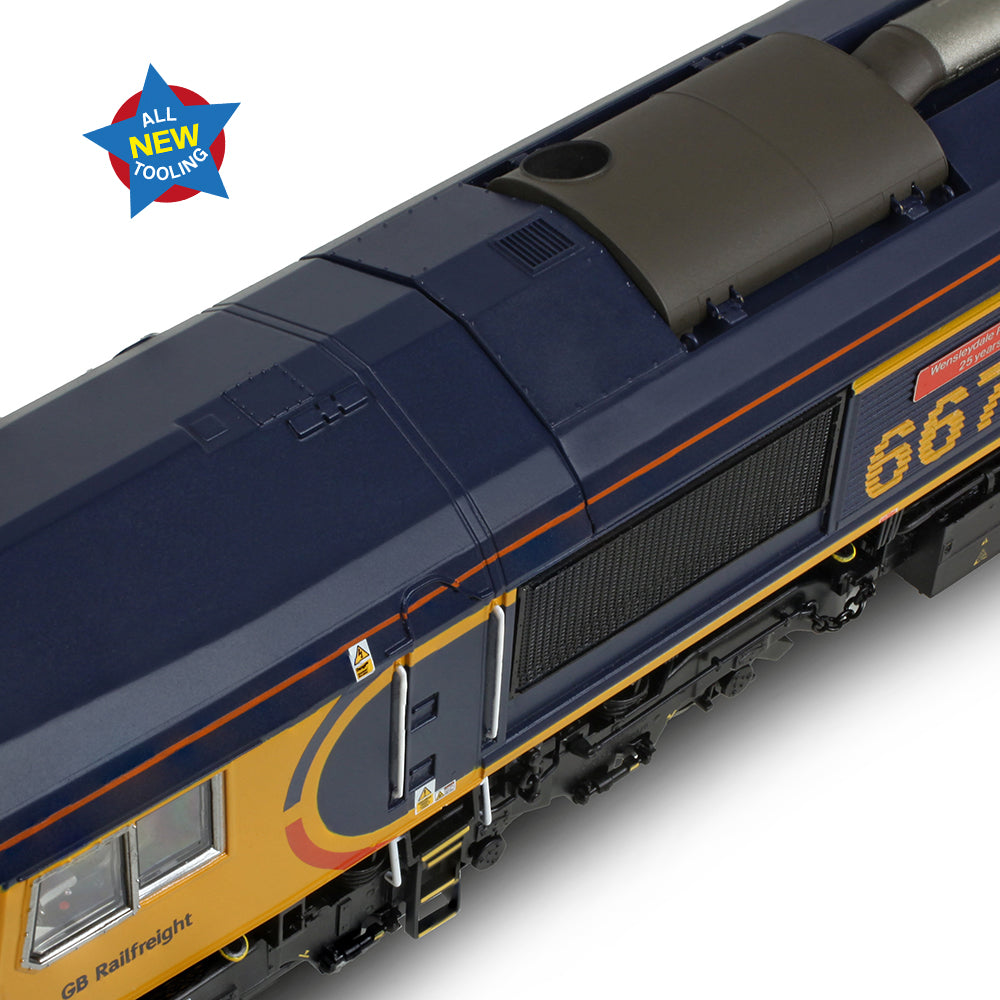 Bachmann 50-003 - Class 66/7 66761 'Wensleydale Railway Association' GBRf Europorte