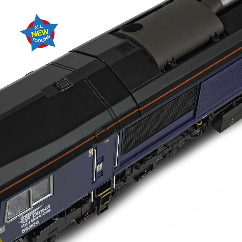 Bachmann 50-009 - Class 66/3 66304 DRS Compass (Small Logo)
